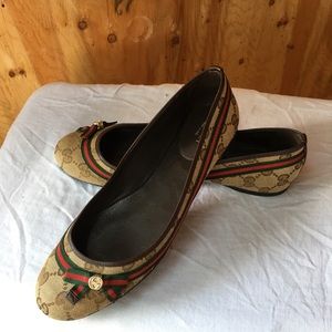 LIKE NEW Gucci GG Mayfair Ballet Flats